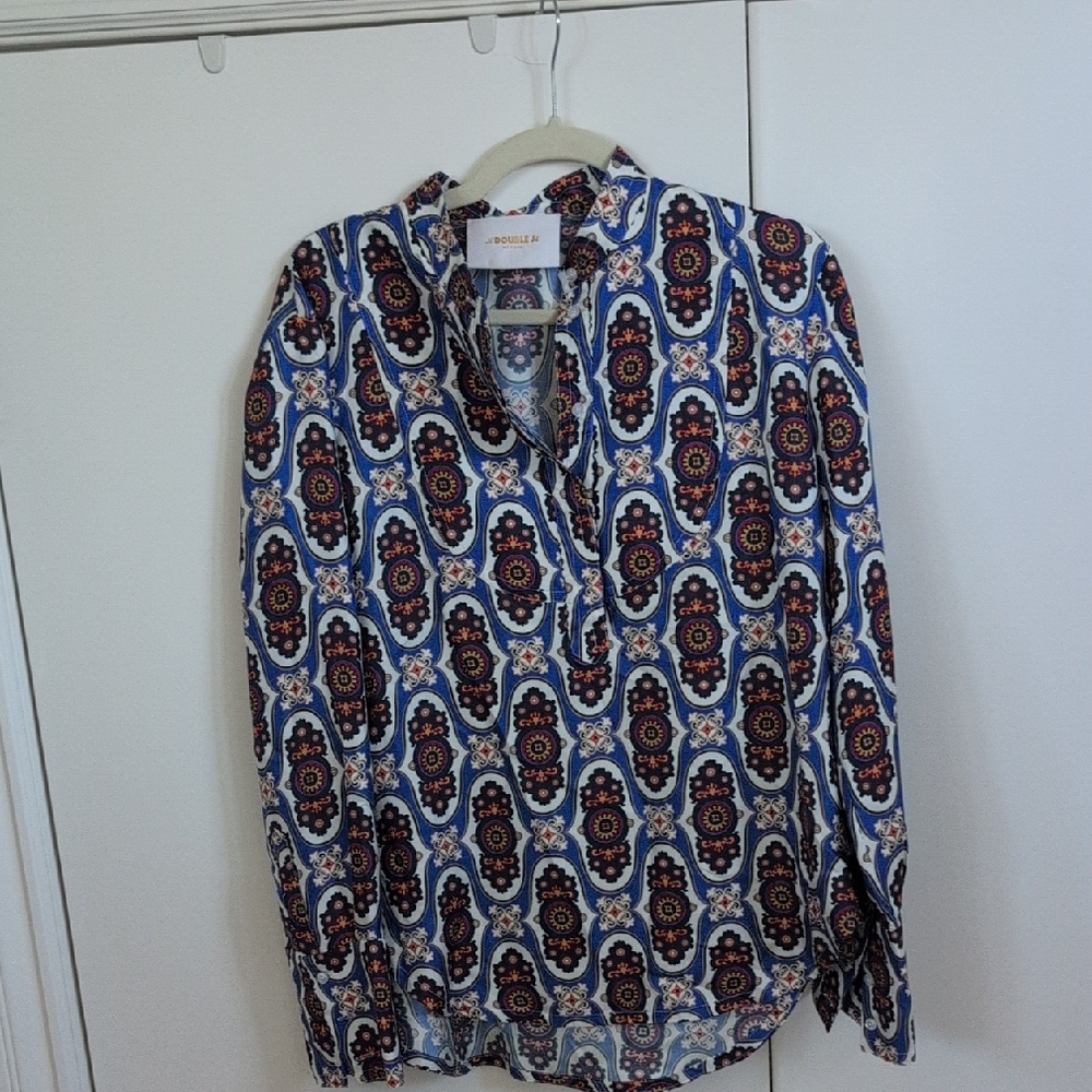 LA DoubleJ Multicolor Patterned Shirt